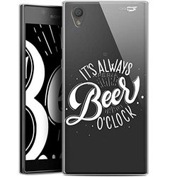 Beschermhoes voor Sony Xperia L1, 5,5 inch, zeer dun, motief: Its Beer O'Clock