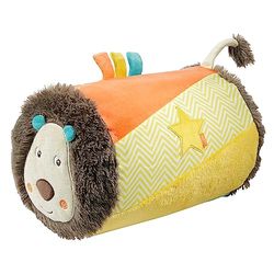 Fehn 066326 Krabbelrolle Löwe – Krabbel-Hilfe im lustigen Löwen Design für Babys und Kleinkinder ab 6+ Monaten – Maße: ø 22 x 34 cm, Leeuw