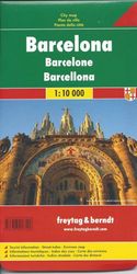 Barcellona 1:10.000: Stadskaart 1:10 000