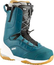 Nitro Snowboards Venture TLS Pro Botas de Snowboard, Hombre, Azul y Blanco, 315