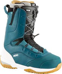 Nitro Snowboards Venture TLS Pro Botas de Snowboard, Hombre, Blue/White, 255