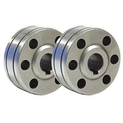 GYS - Galets Fil Alu Ø 0.8/1.0mm-Lot de 2 Galets-Type B