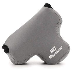 MegaGear MG1889 Neoprene Case Compatible with Fujifilm X-T200 (XC15-45mm) - Grey
