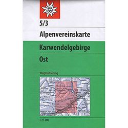 DAV Alpenvereinskarte 05/3 Karwendelgebirge Ost 1 : 25 000: Topographische Karte