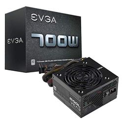 Evga 700 W1, 80+ Bianco 700W, Alimentazione 100-W1-0700-K3 (Uk)