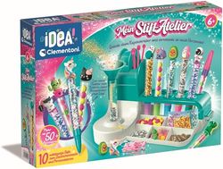 Clementoni Idea 59415 Atelier de stylos, avec plus de 50 accessoires, jouet créatif, stylo personnalisé, coffret cadeau pour enfants à partir de 5 ans