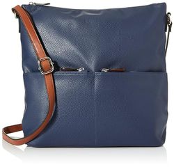 Envy Women's 852 Navy Shoulder Bag, Large