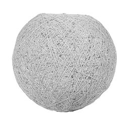 Lum & Co Schermo Sospensione a forma di sfera, Grigio chiaro, 20 x 19 x 20 cm