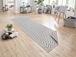 bougari Tapis Gris Crème 80 x 250 cm