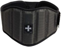 Harbinger Firm Fit Voorgevormde Gewichtheffen Riem, Houdingsondersteuning, Krachttraining Apparatuur, Zwart, L