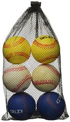 SKLZ - Palline da baseball, misura ufficiale, in schiuma, per costruire il braccio, bianco/blu/rosso, confezione da 6