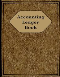 Accounting Ledger Book: 6 Column Ledger Book, Financial Planner & Tracker logbook, Simple Accounting Ledger for Bookkeeping and Small Business Income Expense Record Book | 110 Pages