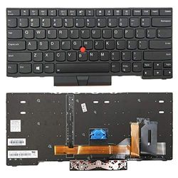 Reparación de Piezas de Repuesto para teléfonos móviles Teclado retroiluminado US for Lenove ThinkPad E480 L480 L380 Yoga T480s