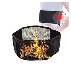 GuanRo Justerbar lumbar stöd för självuppvärmning magnetisk terapi, säker, främja metabolism, redge meridians och lumbar stöd (storlek: XL)