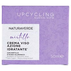 Naturaverde Upcycling Cranberry Face Cream with Cranberry Extract and Hyaluronic Acid Moisturising Effect 50 ml