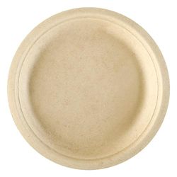 Piatti "Bionic" 18 Cm. Ø 18X1,8 Cm Naturale Cellulosa - 1000 Unità