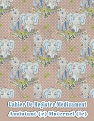 Cahier de Registre Médicament pour Assistante Maternelle: Carnet de Suivi D’administration des Médicaments et Soins Médicaux aux Enfants Accueillis ... et MAM. Décret 2021-1131 du 30 Août 2021.