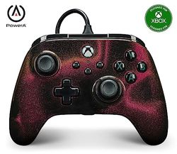 PowerA Advantage Wired Controller for Xbox Series X|S - Sparkle, Gamepad, Wired Video Game Controller, Gaming Controller, USB-C, works with Xbox One and Windows 10/11, Officially Licensed