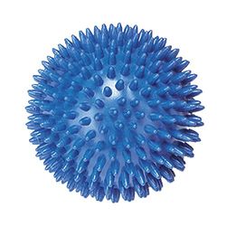 CanDo Massageball, igelkott, noppboll, diameter 10 cm, blå, 1 st