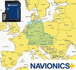 GARMIN ITALY TECHNOLOGIES S.R.L. NAEU060R-DUITSLAND, MEREN EN rivieren EU060R-REGULAR NN-832, overig, meerkleurig, eenheidsmaat