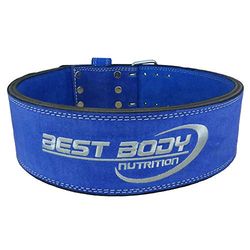 Best Body Nutrition Unisex Adult drievechtriem, blauw-maat M.