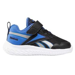 Reebok Rush Runner 5 Babykinderschoenen, zwart/VECBLU/Pewter, maat 23, Cblack Vecblu Pewter, 23 EU