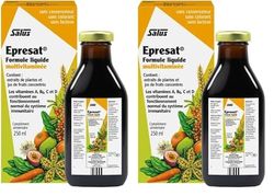 Salus Epresat Formule Liquide Multivitaminée Vitalité/Énergie/Renfort du Système Immunitaire, 250 ml (Lot de 2)