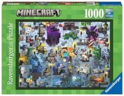 Ravensburger Minecraft Mobs 1000 Piece Jigsaw Puzzle for Adults and Kids Age 12 Years Up