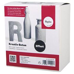 Rayher 34202000 kreativ betongpasta, 1 pasta 250 ml, 2 lasyr 25 ml, kartong 1 set