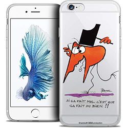 Caseink - Beschermhoes voor Apple iPhone 6/6s [Licence Official Collector Les Shadoks® Design Ca fait du bien - Flexibel - Ultra dun - Gedrukt in Frankrijk]