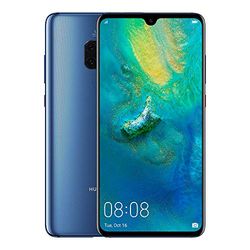 Huawei Mate 20 - Pack de funda azul oscuro y smartphone de 6.53" (Octa-Core Kirin 980, RAM de 4 GB, memoria de 128 GB, cámara de 20 MP, Android 9.0) Azul [Exclusivo Amazon]