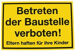 Enter the construction site prohibited
