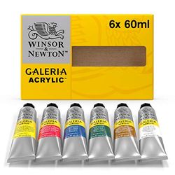 Winsor & Newton Acrylique Galeria Set 6 Tubes 60 Ml