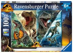 Ravensburger Jurassic World Dominion Jigsaw Puzzles for Kids Age 6 Years Up - 100 Pieces XXL