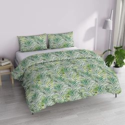 Italian Bed Linen MB Home Basic “Dafne” Duvet Cover Set, Honolulu, Double