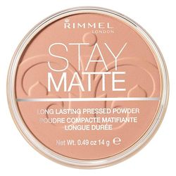 RIMMEL LONDON Stay Matte Poudre pressée longue durée Naturel