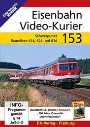 Eisenbahn Video-Kurier 153 - Schwerpunkt Baureihen 6314, 624 und 634 [Alemania] [DVD]