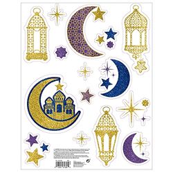 Amscan Eid 242168 - Decorazione per finestra glitterata