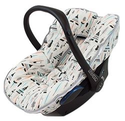 Funda colchoneta universal para grupo 0 o maxi-cosi. Varios modelos y colores disponibles (Tipis y Plumas, Acolchado)