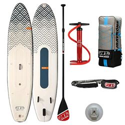 Staande up peddel SUP opblaasbaar, Double Chamber JBAY.ZONE Beta B3 350 x 81 x 15 cm, compleet met accessoires