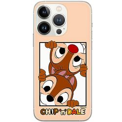 ERT GROUP mobile phone case for Iphone 13 PRO original and officially Licensed Disney pattern Chip & Dale 005 optimally adapted to the shape of the mobile phone, case made of TPU