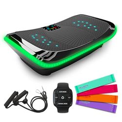 4D Driedubbele Motor Trilplaat | Krachtig | Magnetische Therapiemachine | Gebogen oppervlakte | Vibratie, Oscillatie & Microvibratie | 3 Stille Motoren