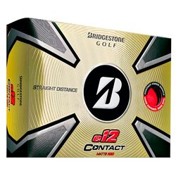 Bridgestone Golf 2023 e12 kontakt golfbollar röd