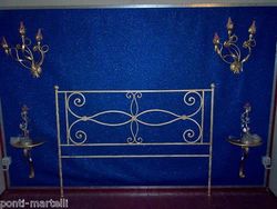 LETTO in FERRO BATTUTO Realizzazioni Personalizzate 961 (160, L)