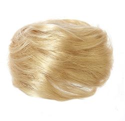 American Dream Luxueux Chignon 100 % Cheveux Humains Couleur 27 Blond Riche Petit