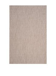 Safavieh tapijt voor binnen en buiten, geweven, polypropyleen, tapijt in beige/beige 90 X 150 cm Beige/Beige