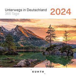 On the Go in Germany - KUNTH 366-Day Tear-Off Calendar 2024: Daily Inspiration in Picture and Text. Calendar for Hanging or Standing. (KUNTH Tear-off Calendar 365 Days)