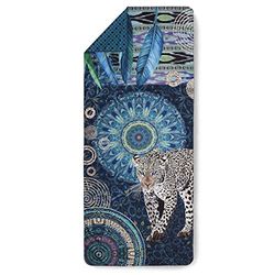 HIP Sport & Travel Beach Towel 75 x 180 cm Polyvelvet No. 6675 Multi-Coloured