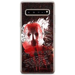 ERT GROUP mobiltelefonfodral för Samsung S10 originalt och officiellt licensierat Horror mönster Friday the 13th 016 optimalt anpassad till formen på mobiltelefonen, fodral tillverkad av TPU-plast