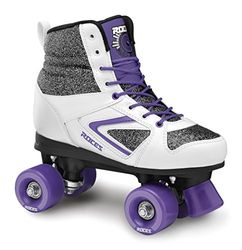 Roces KOLOSSAL, Pattino Donna, Glitter/Bianco Viola, 35